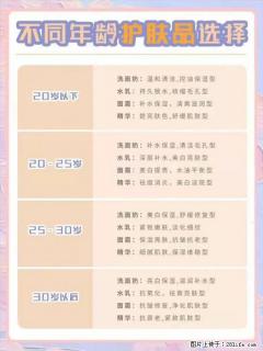 【姬存希】不同年龄，不同护肤的选择，你选对了吗？请爱惜自己！ - 徐州28生活网 xz.28life.net